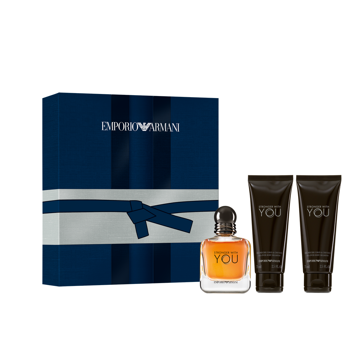 EMPORIO ARMANI STRONGER WITH YOU EAU DE TOILETTE 50ML GIFT SET